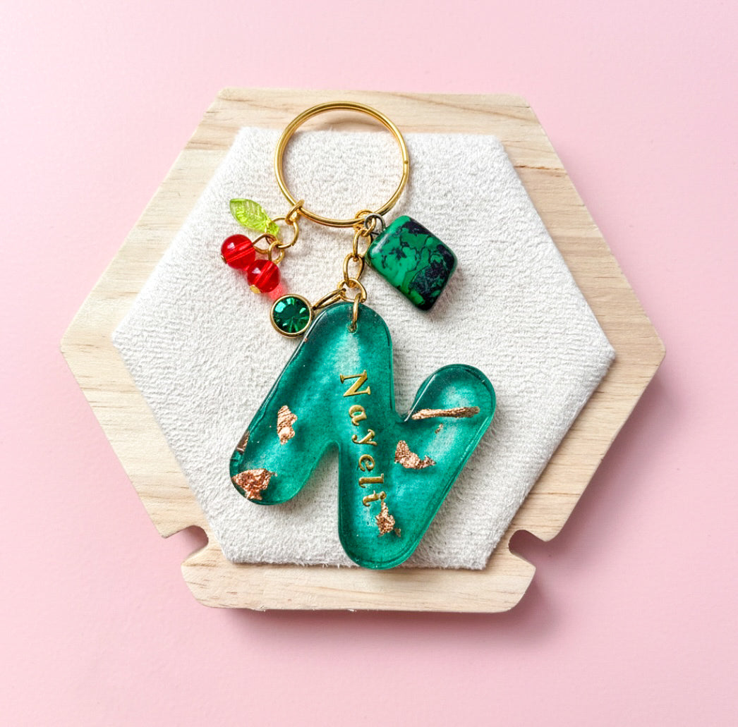 Porte clé lettre