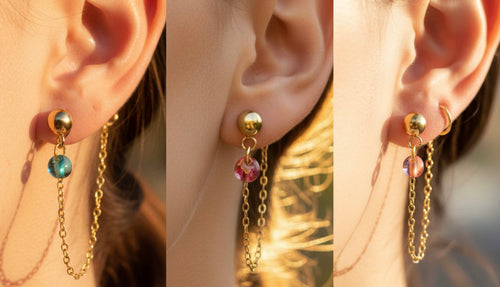 Boucle d'oreille Cléa