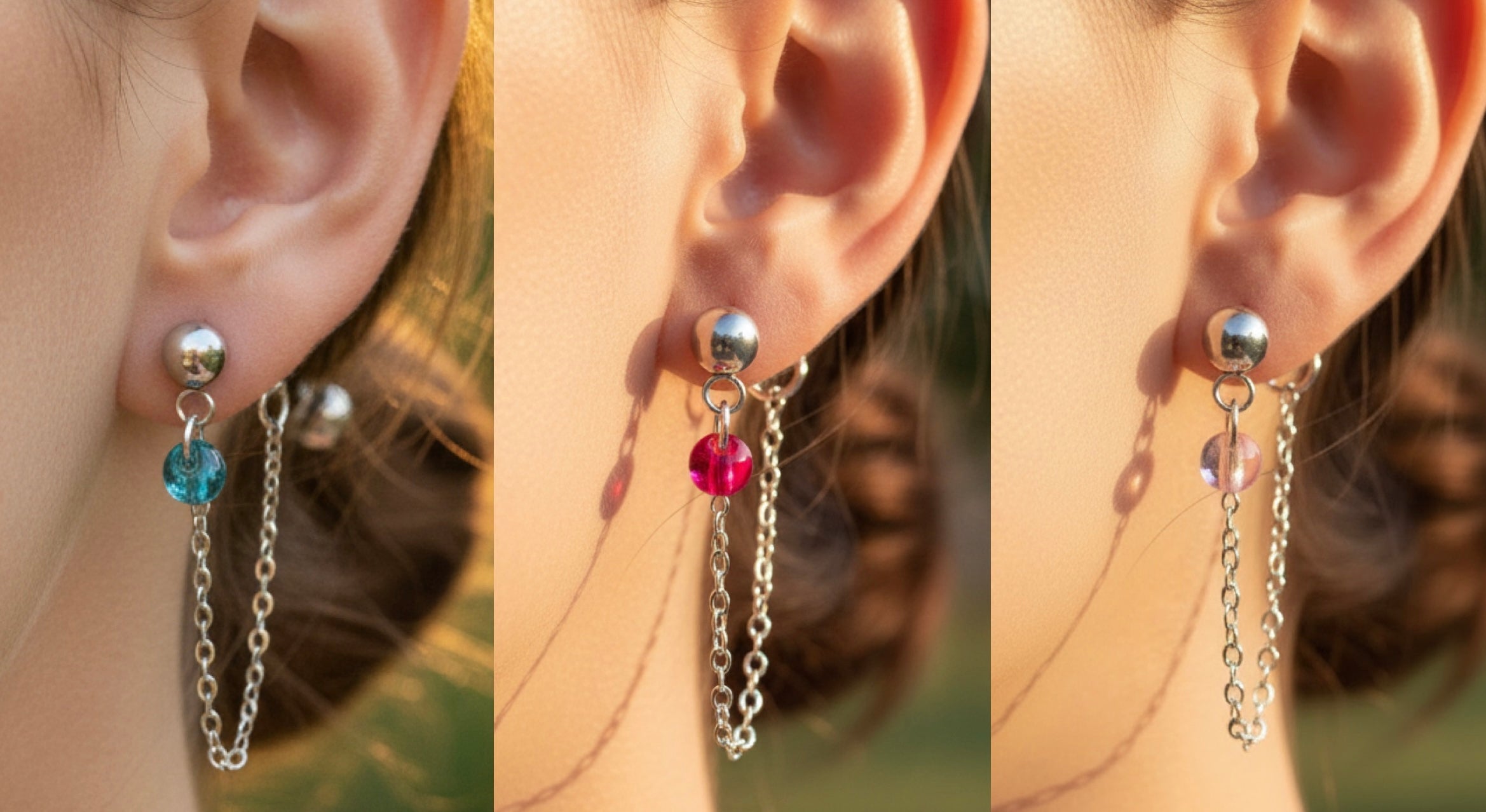 Boucle d'oreille Cléa